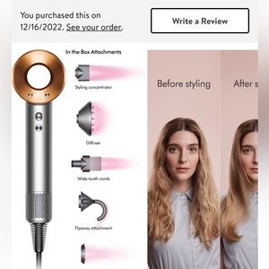 Brand NEW! Never Opened Dyson Supersonic Hair Dryer